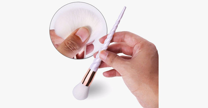 BowLift | Professional 10-piece Unicorn Brush Set – Add colours and loads of bling to your make-up set