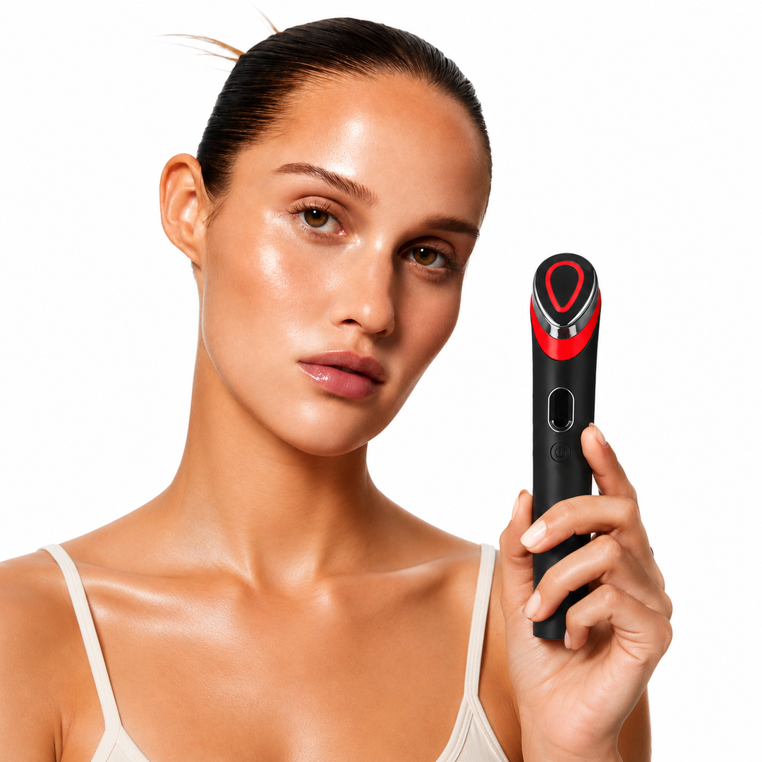 7-colour LED &amp; EMS Facial Massager - 7 Modes, 5 Intensity Levels