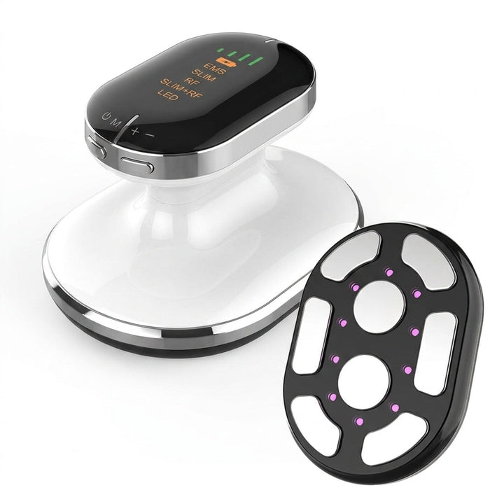RF, EMS &amp; LED Body Contouring Massager - 4-in-1 Radio Frequency Toning Device