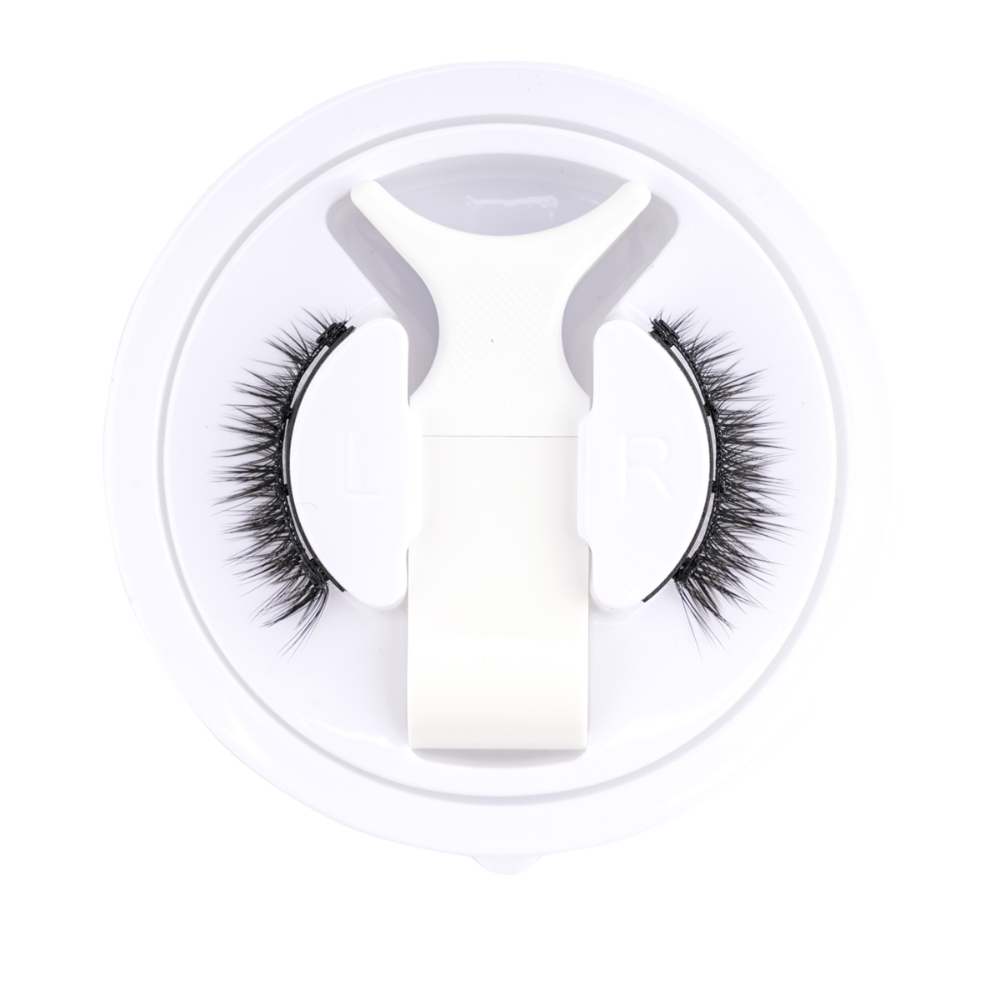 Reusable Magnetic Eyelash &amp; Tweezer Set – No Glue Needed