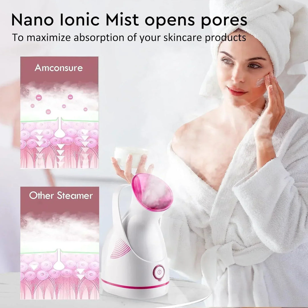 BowLift | Nano-Ionic Facial Steamer | For Deep-Acting Skin Care