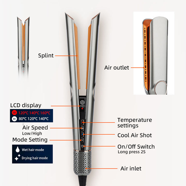 BowLift | 2-in-1 Hair Dryer &amp; Straightener for Effortless Styling