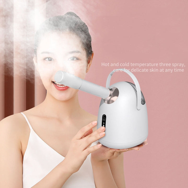 BowLift | Nano Ionic Facial Steamer with Extendable Arm – Hot &amp; Cold Mist SPA