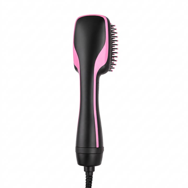 Odette Ionic Ceramic Straightening Brush Fast Heat Anti Frizz Hair Styler for Smooth Everyday Hair